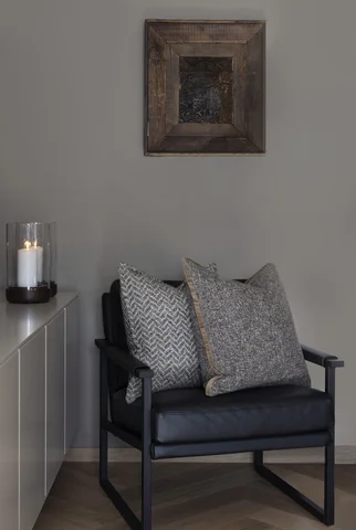 Lama Gela putetrekk 50x50 Grå
