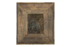 Lama Bari dekorbilde 53x47 Brun