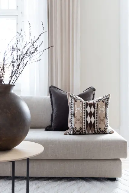 Lama Alpi putetrekk 50x50 Brun 