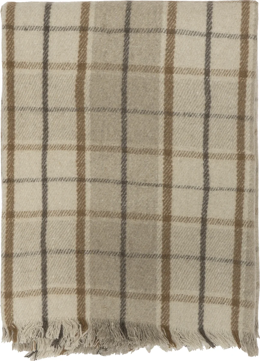 Lama Gaia pledd 130x170 Beige 