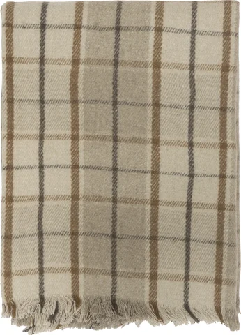 Lama Gaia pledd 130x170 Beige