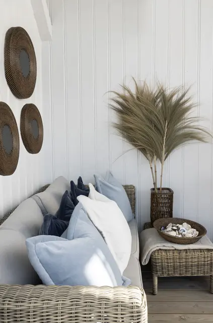 Lama strå dekor L110 Grønn 