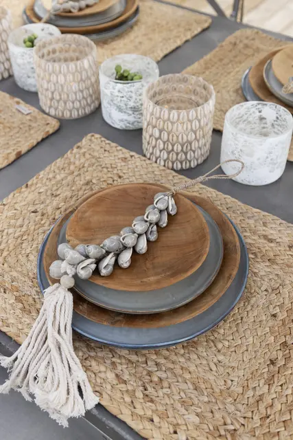 Lama hengende dekor med skjell Liten Natur 