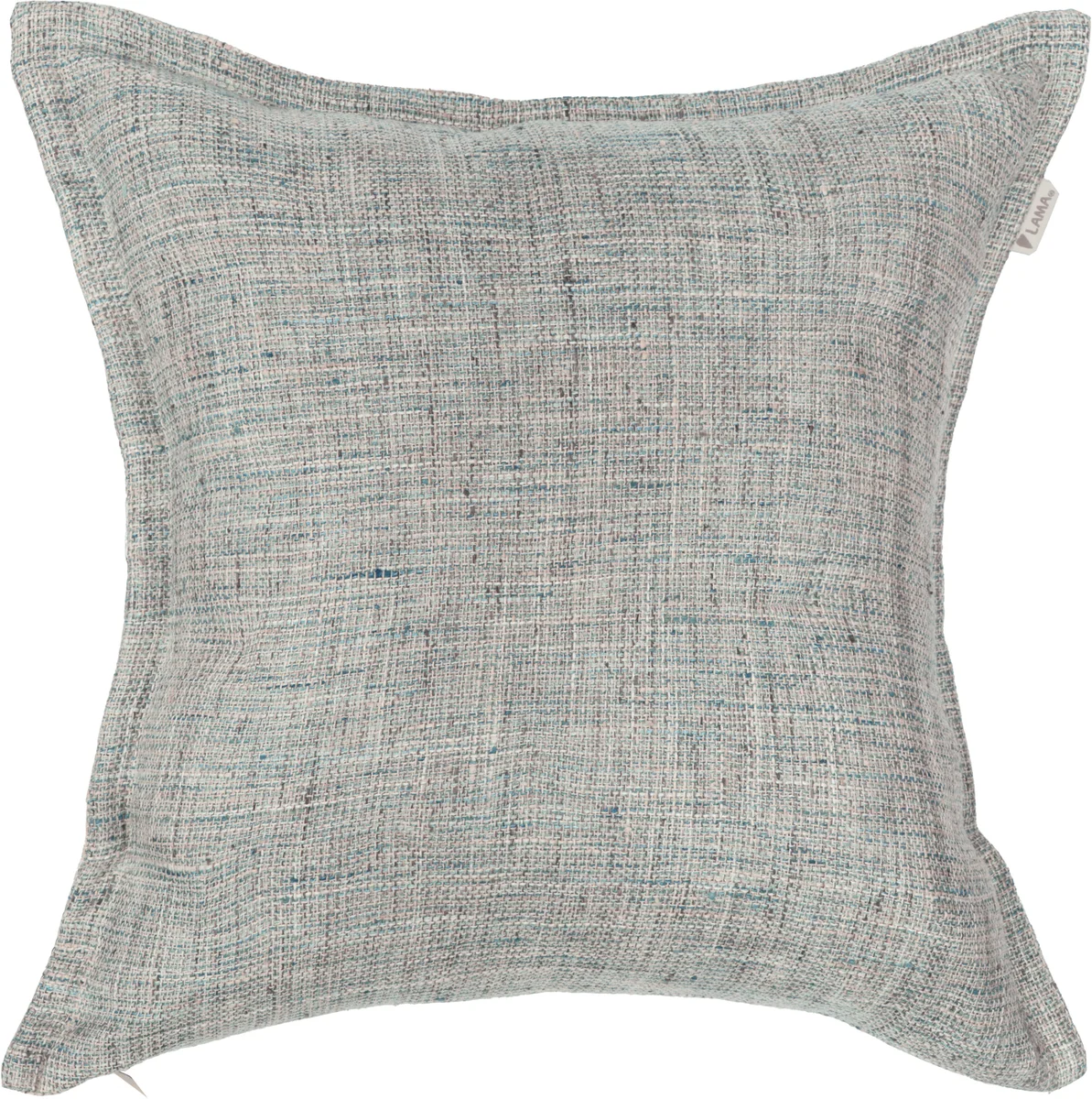 Lama Stavern putetrekk chanel veving 50x50 Azurblå 