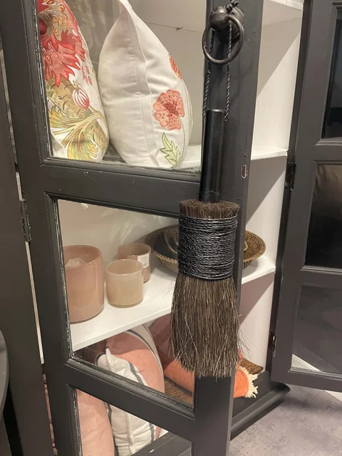Lama Kost dekor tre/kokosfiber svart 30 cm 
