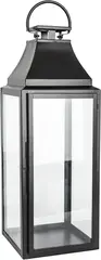 Lama lanterne metall H65 Sort