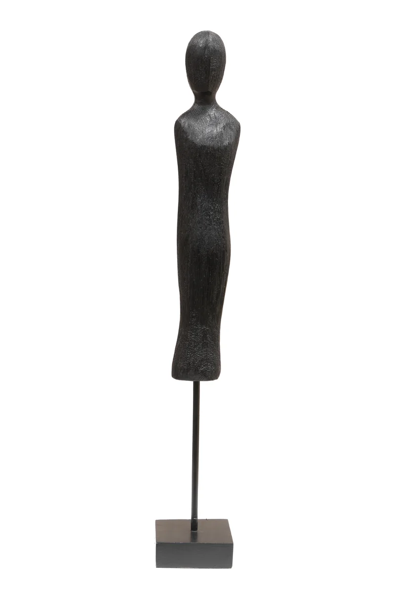Lama trefigur håndlaget H47 Sort 
