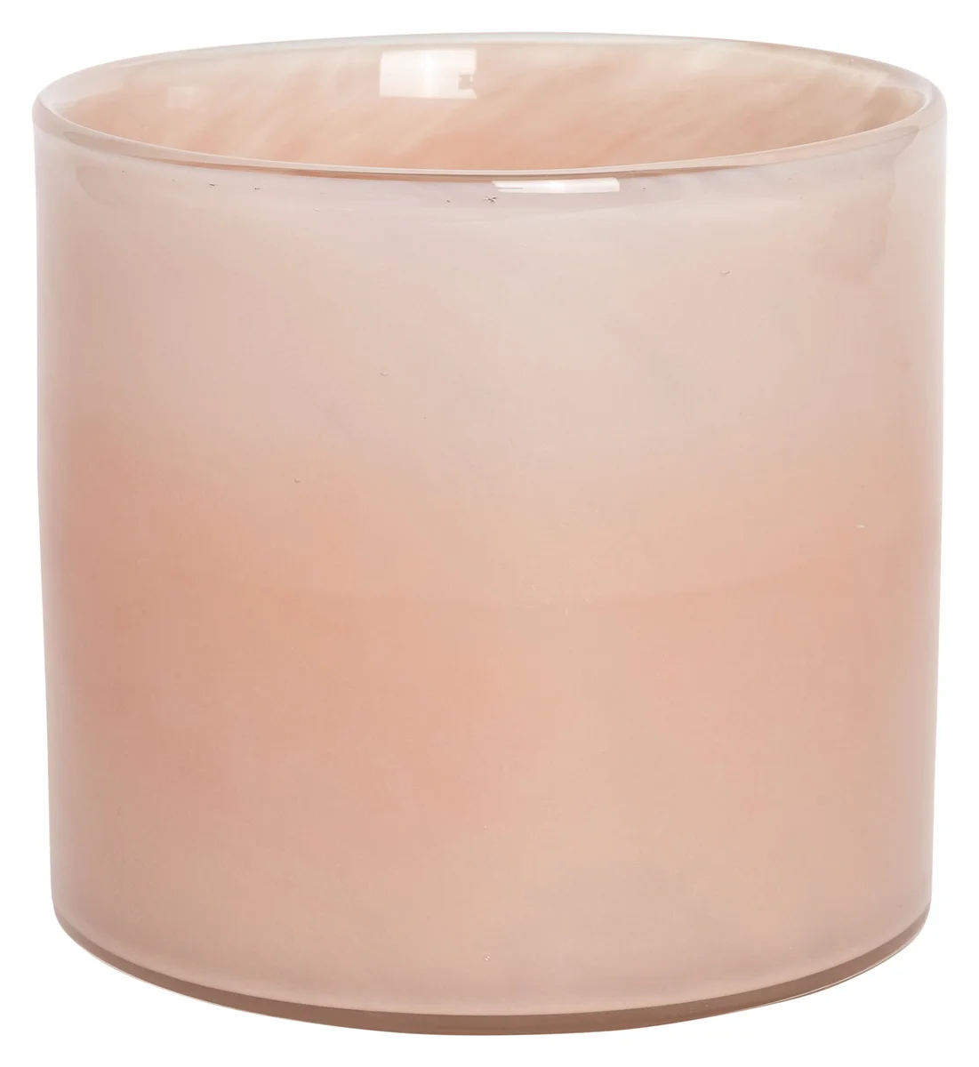 Lama lyslykt glass 15x15 Rosa 