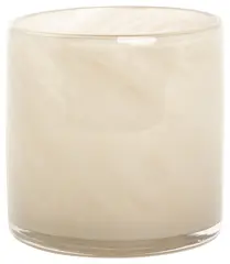 Lama telysholder glass 10x10 St&#248;vgr&#229;