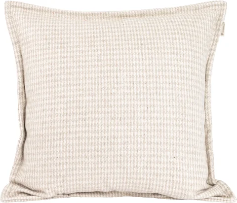 Lama Brygge putetrekk hundetann resirk. 50x50 Beige