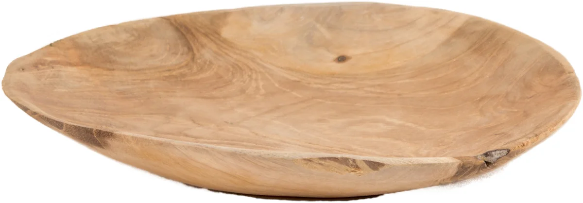 Lama tallerken teak Ø19 cm Natur 