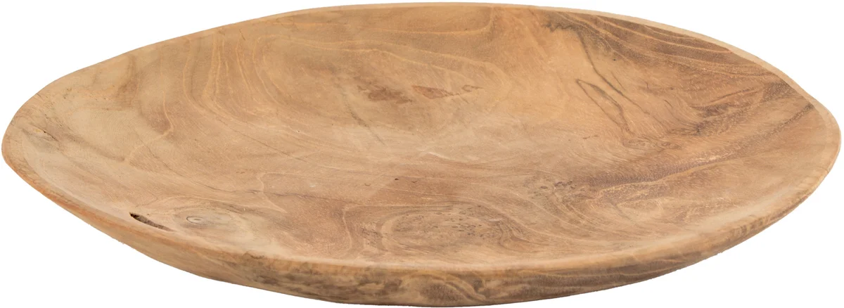 Lama tallerken teak Ø26 cm Natur 