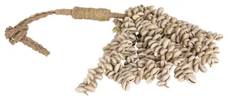 Lama hengende dekor med skjell Stor Natur