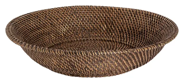 Lama kurv rattan Ø40 Brun 