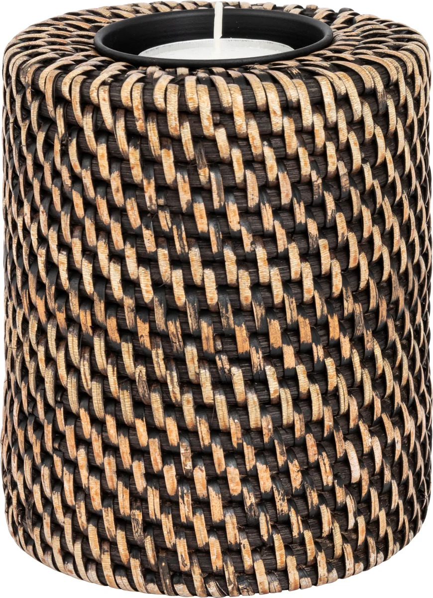 Lama Minico telysholder rattan H12 Brun 