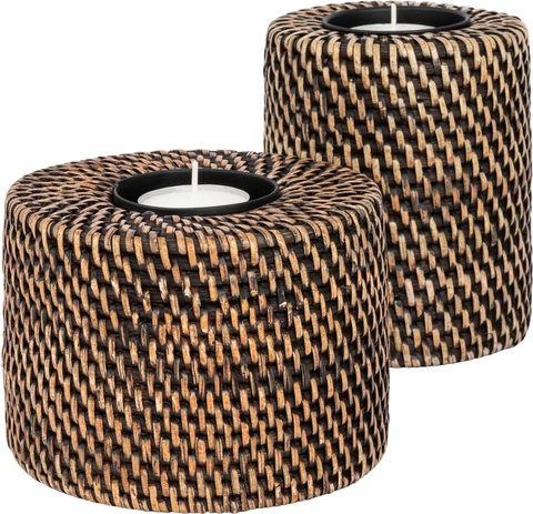 Lama Minico telysholder rattan H9 Brun