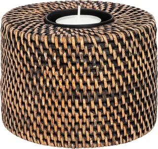 Lama Minico telysholder rattan H9 Brun