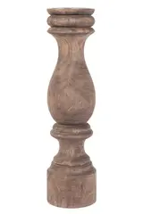 Lama Vaals kubbestake i m&#248;rkt tre H45 Brun