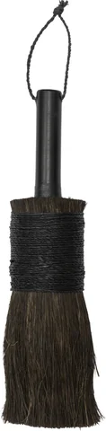 Lama Kost dekor tre/kokosfiber svart 30 cm