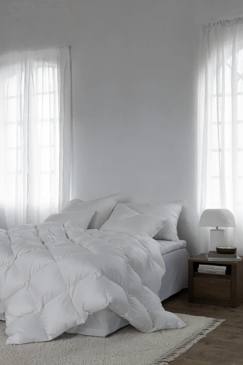 Norsk Dun 50 % andedun hotellpute Medium 70x100 1900g 
