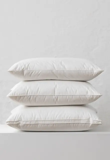 Norsk Dun 90 % andedunpute Høy 50x70 760g 3-kammer 