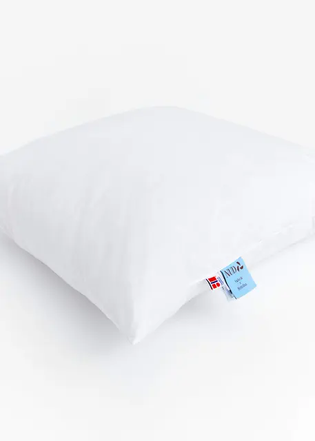 NUD innleggspute 50x50 100 % resirkulert. 90% fjær og 10% dun 