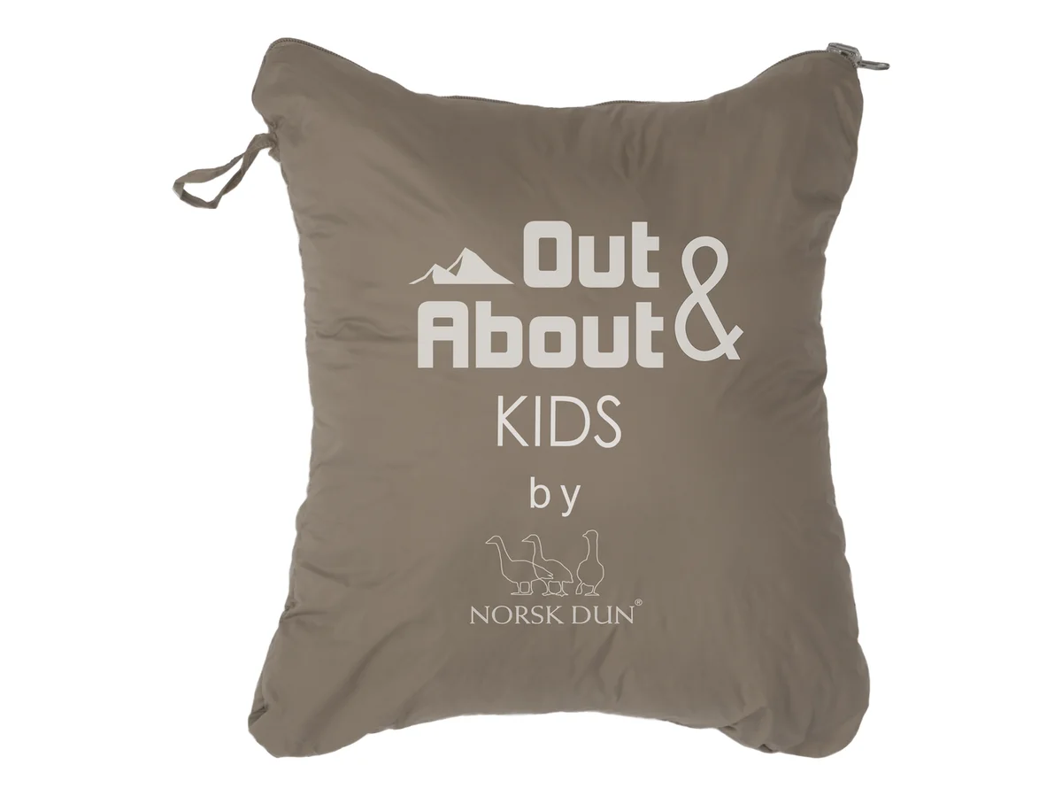 Out&About Barn Dunpledd by Norsk Dun 90x130 Beige 
