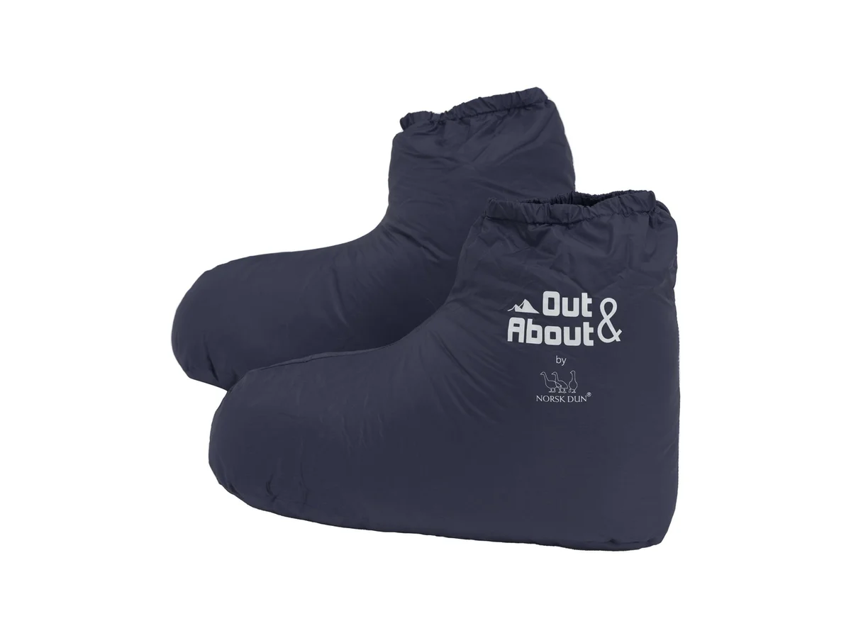 Out&About Dunsokk by Norsk Dun Onesize Blå 