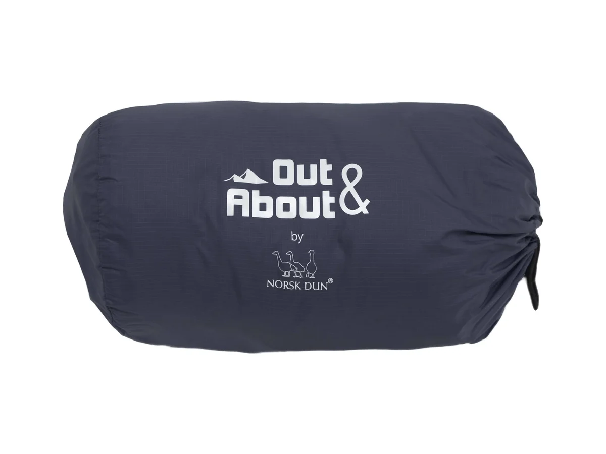 Out&About Dunsokk by Norsk Dun Onesize Blå 