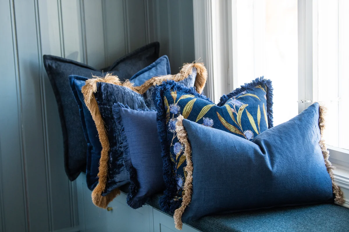 Rebell Caisa putetrekk 50x50 Classic blue 