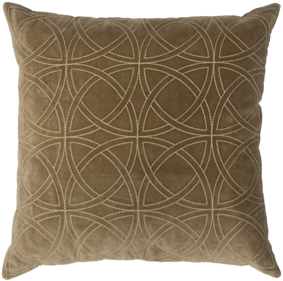 Rebell Orio putetrekk 50x50 Taupe 