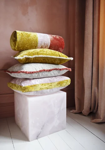Tone Kroken Savoy putetrekk Ø20x50 Rosa