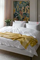 Tone Kroken Le petite sengeteppe 160x220 Gul