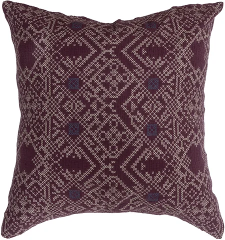 Tone Kroken Nomad putetrekk 60x60 Aubergine