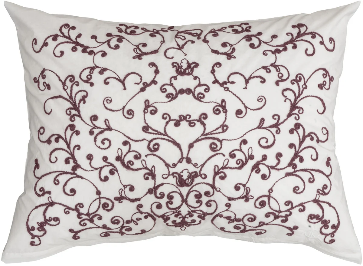 Tone Kroken Pigalle putetrekk 60x80 Aubergine 