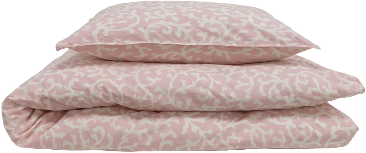 Tone Kroken La Mer sengesett 140x220/50x70 Rosa 