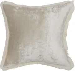 Tone Kroken Soho putetrekk 50x50 Beige / Hvit
