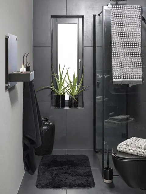 Turiform Zero håndkle 90x150 Sort 
