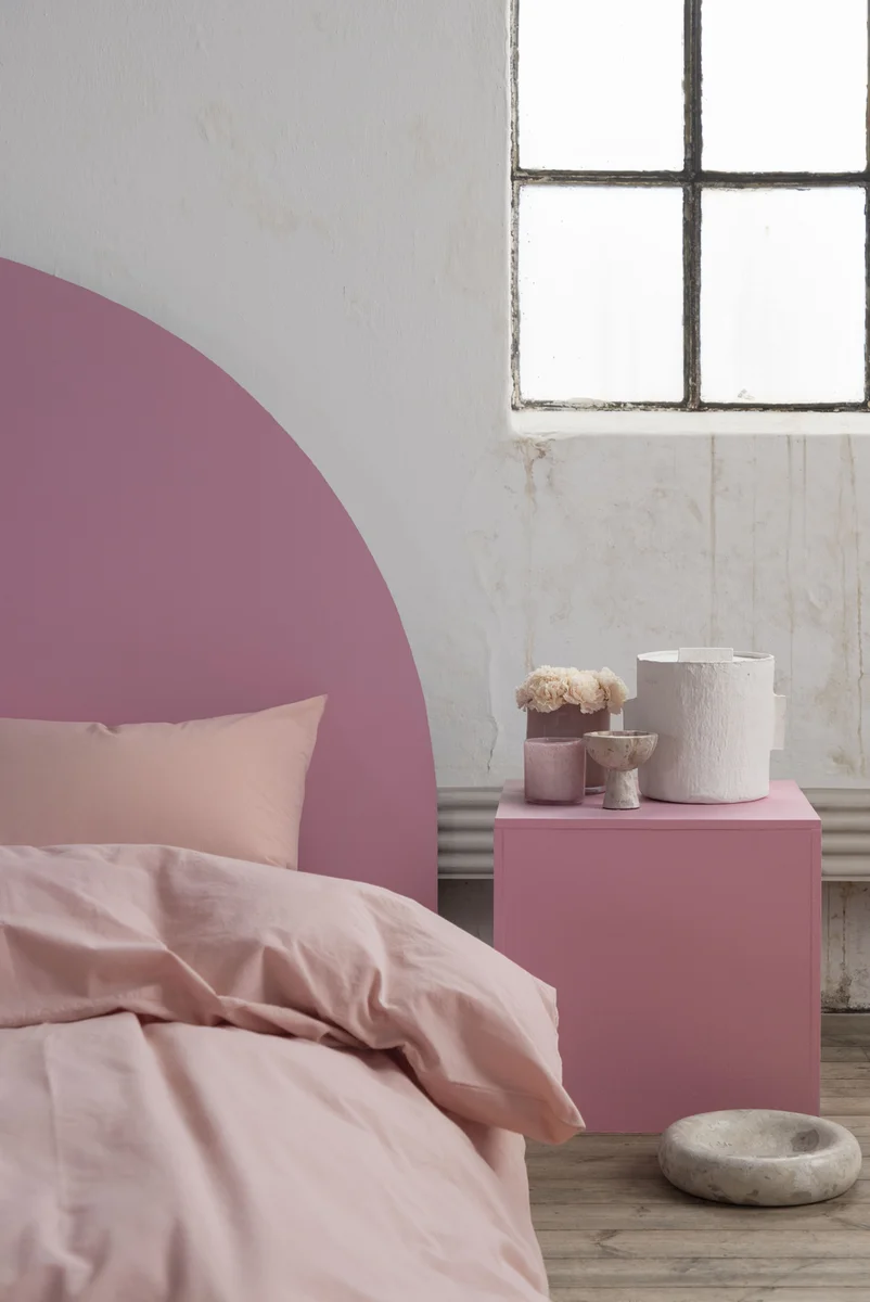 Turiform Chill sengesett 140x200/50x70 Rosa 