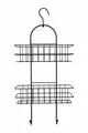 Turiform Ine dusjhylle m/ 2 hyller 30x29,5 Svart