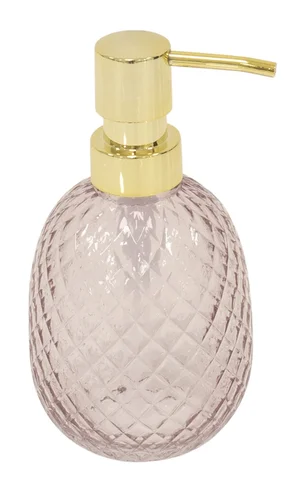 Turiform Nina såpedispenser Gull/rosa glass