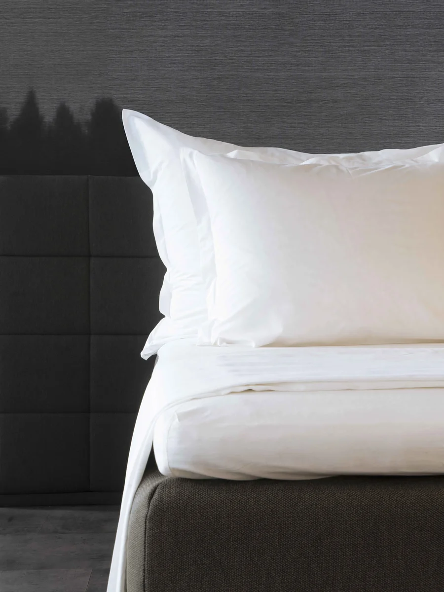 Turiform konvoluttlaken percale 180x200 Hvit 